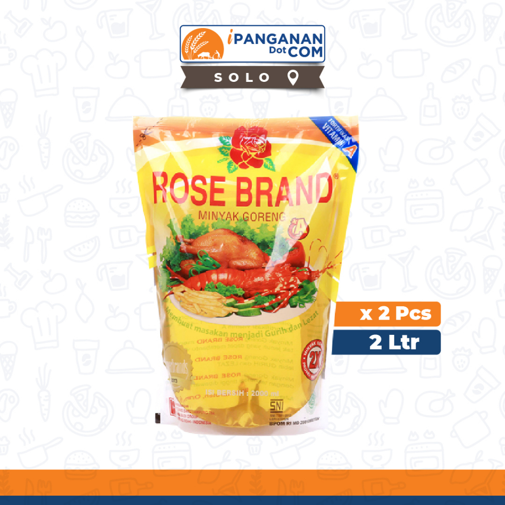 

Minyak Goreng Rose Brand 2 L x 2 Pack - SKT