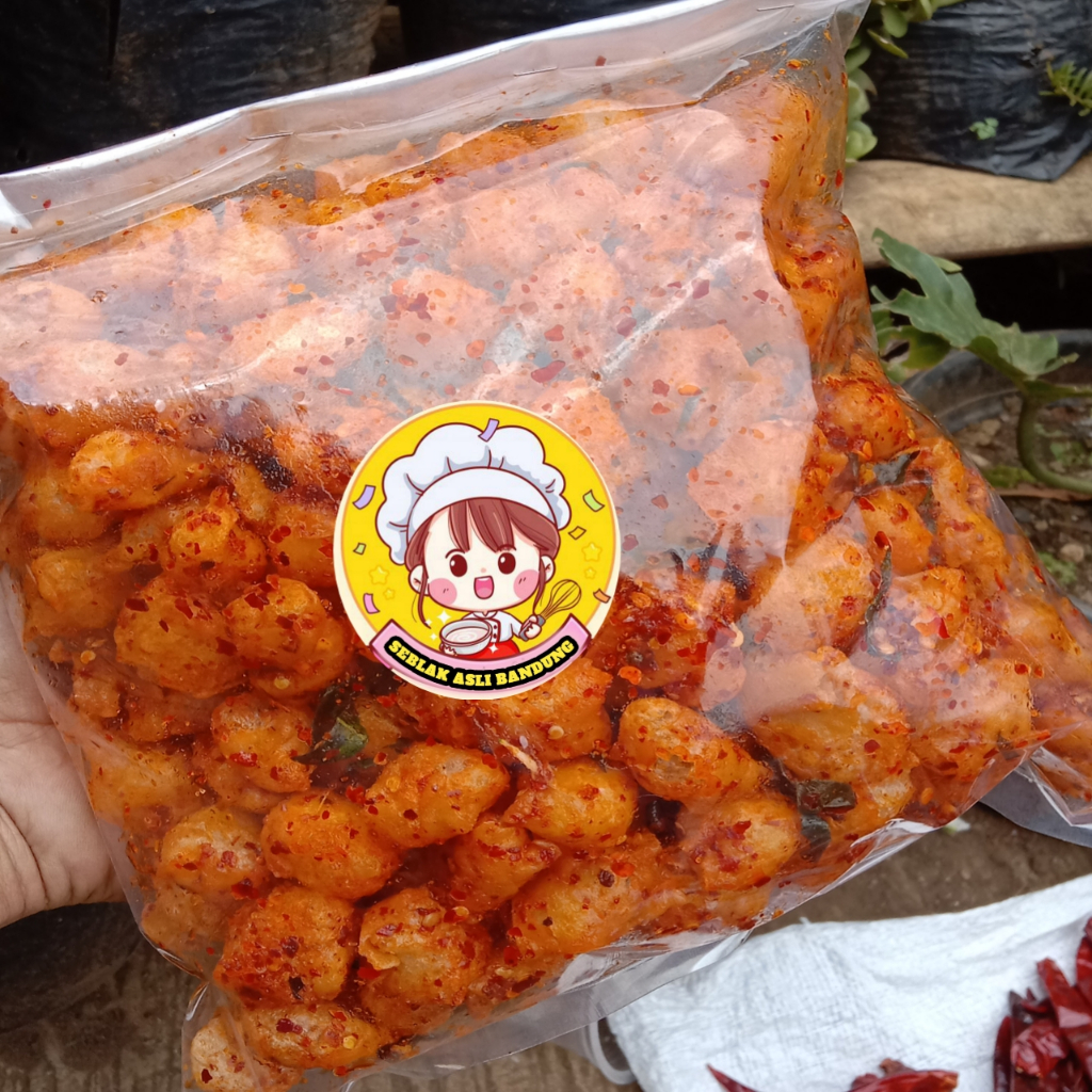 

Siomay Mini Kering Pedas Daun Jeruk kemasan 1 kg