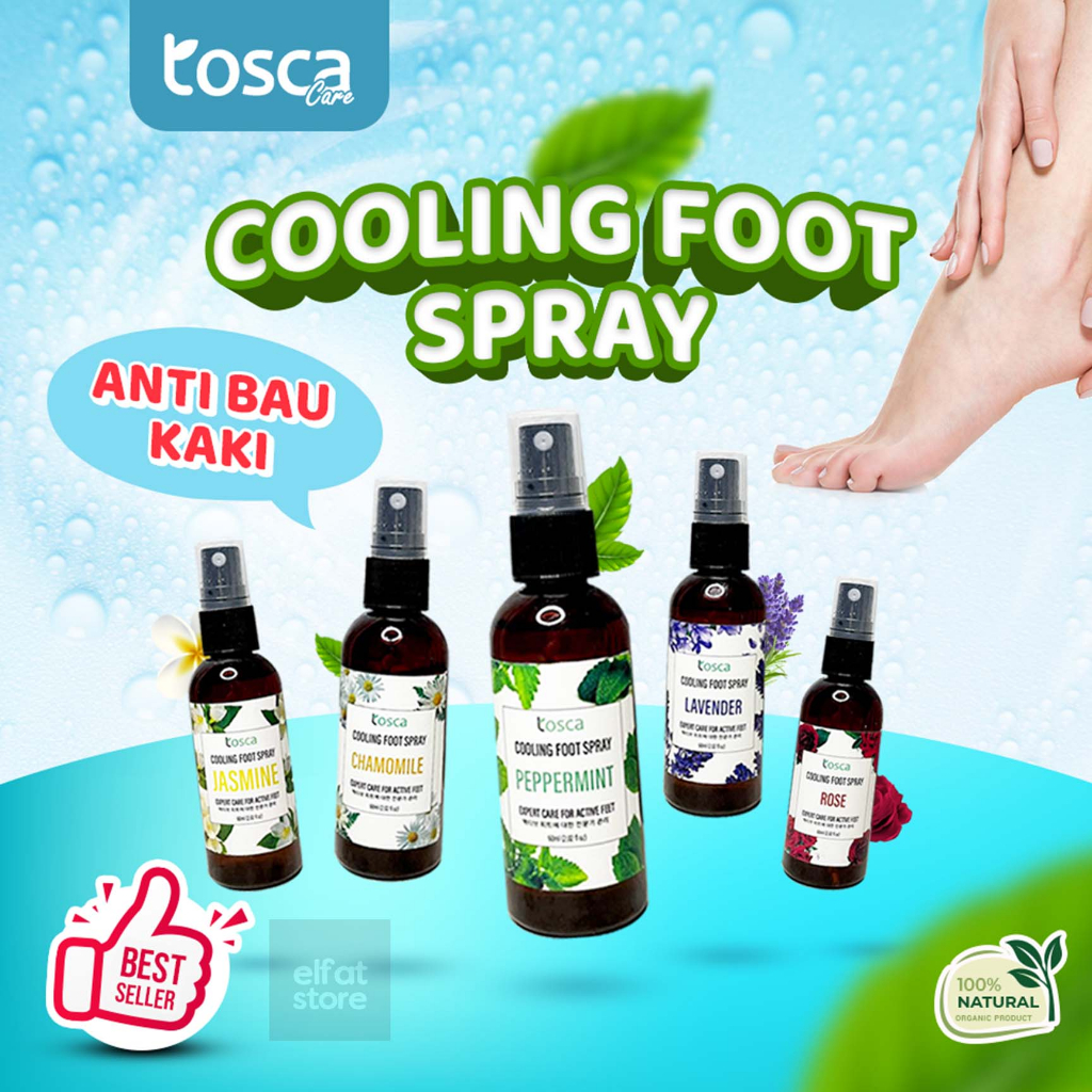 COOLING FOOT SPRAY PENGHILANG BAU KAKI - FOOT SPRAY - DEODORANT KAKI PENGHILANG BAU KAKI