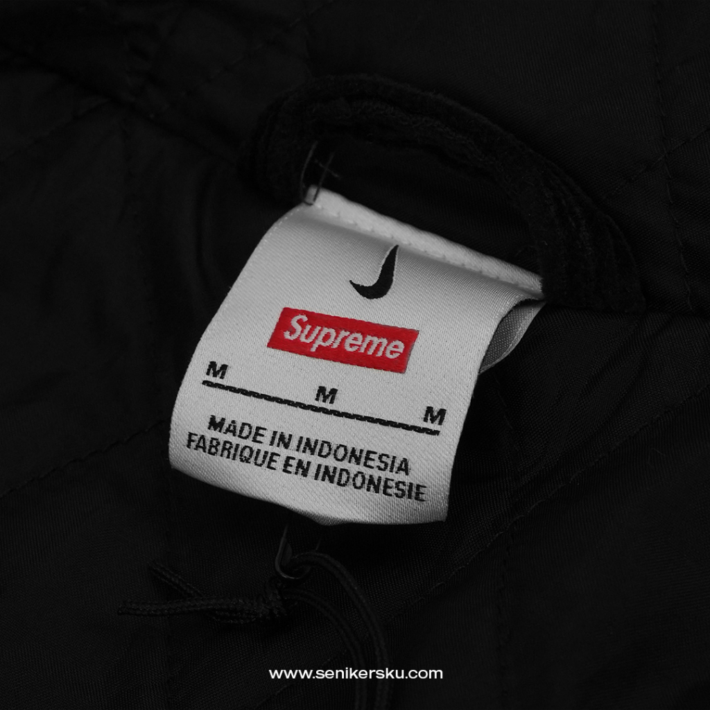 Supreme Nike Arc Corduroy Hooded Jacket Black