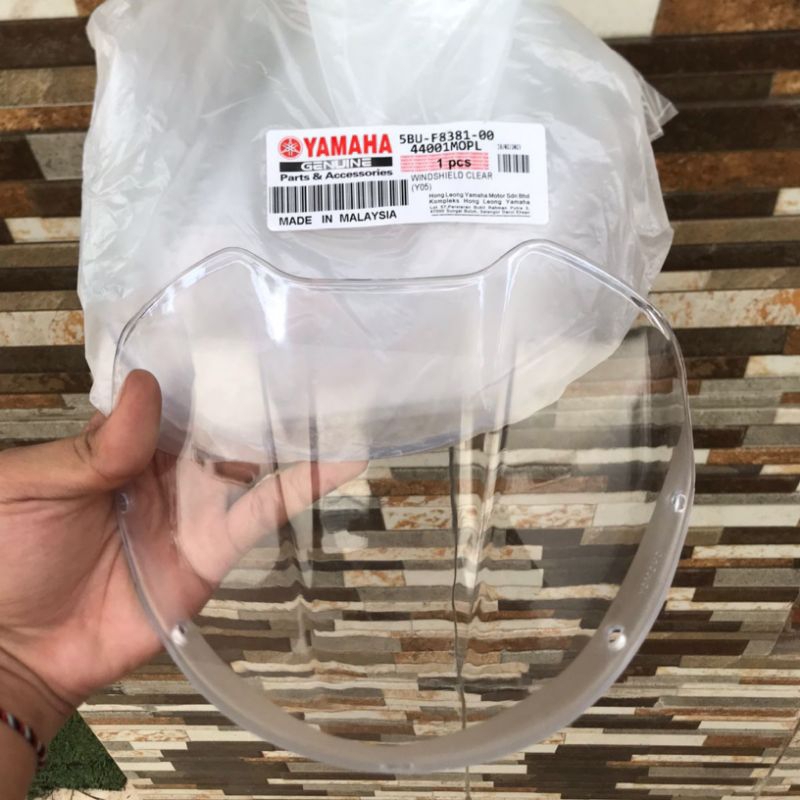 BARU_ VISOR 125Z ORIGINAL YAMAHA THAILAND VISOR BATMAN