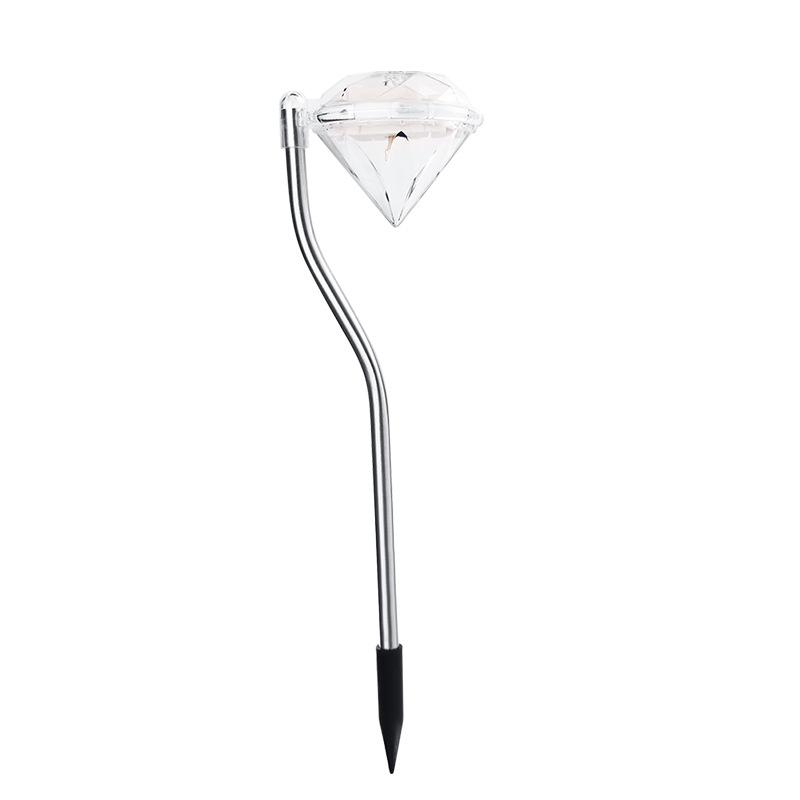 Lampu Taman Kristal Solar Tenaga Matahari Sensor Outdoor Tancap - Diamond Solar Garden Light