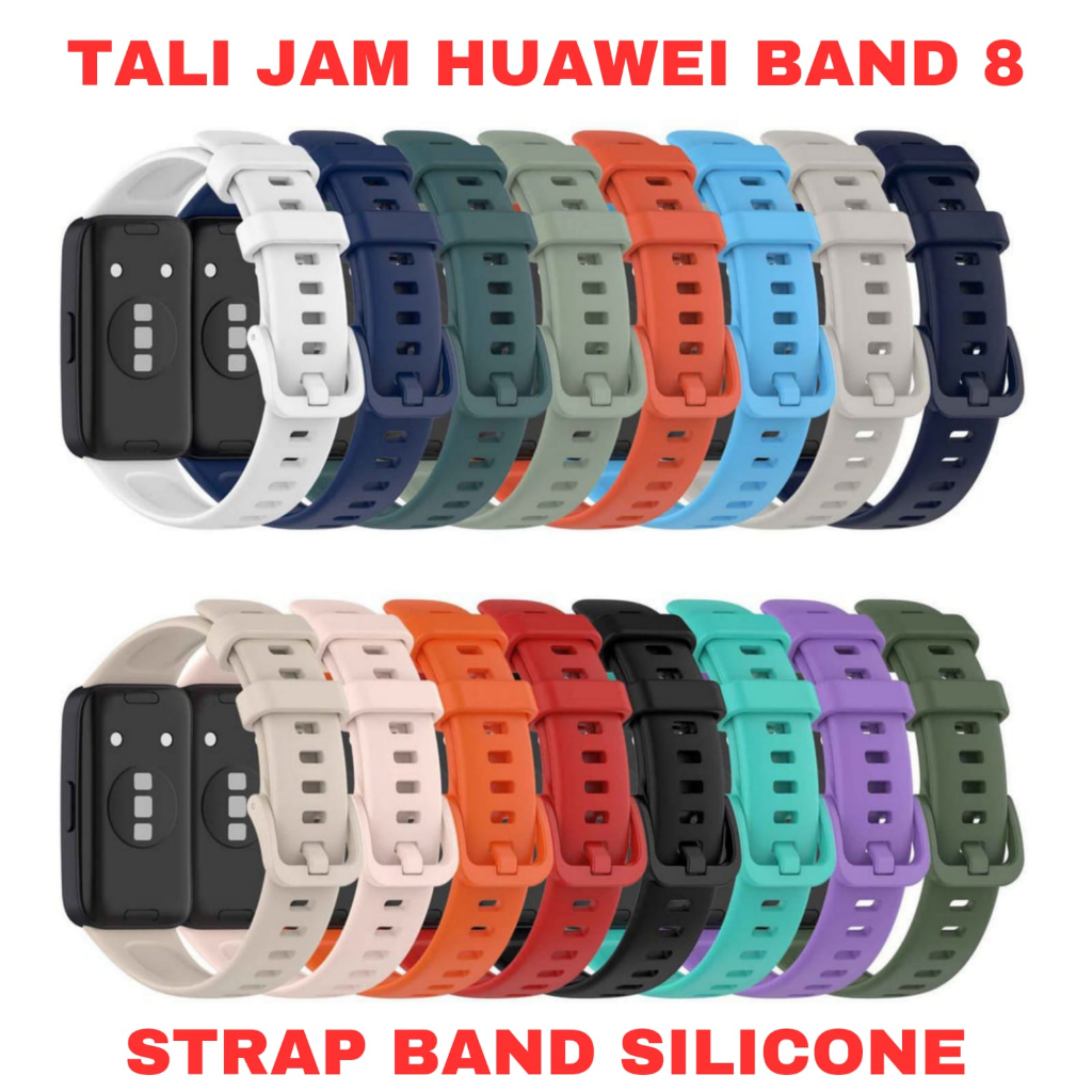 Tali jam silicon HUAWEI BAND 8 Strap Band