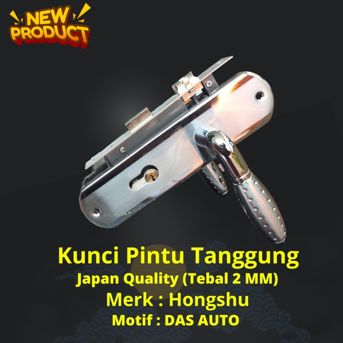 Kunci Pintu Hongshu Tanggung Per Dus 24 Biji TEBAL 2 MM