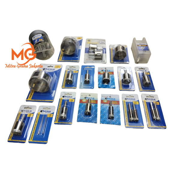 4 mm Mata Bor Pembolong Keramik Dan Kaca / Diamond Holesaw Benz MGJ