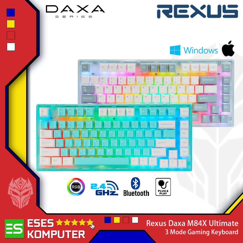 Keyboard Rexus DAXA M84X Ultimate Wireless RGB | Keyboard Gaming