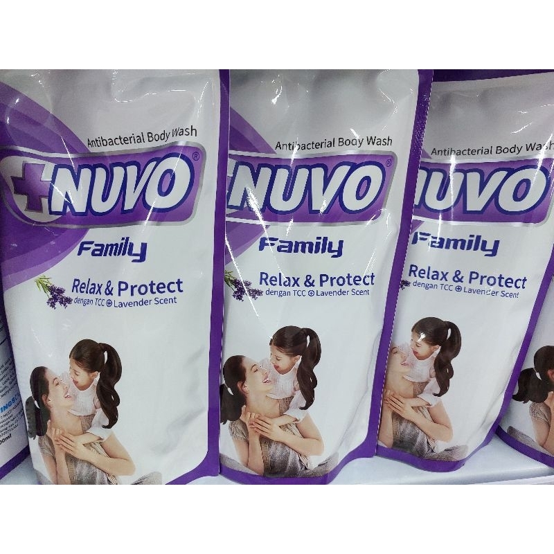 Sabun Cair Nuvo 450ml Refill