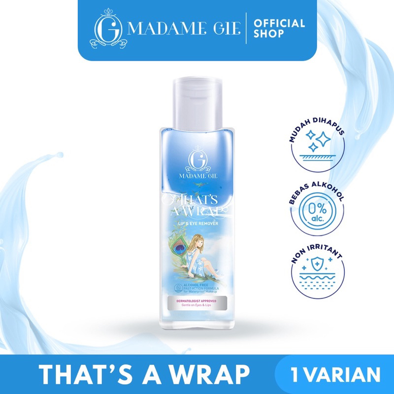 Madame Gie that’s a wrap Lip &amp; eye remover- Make up remover