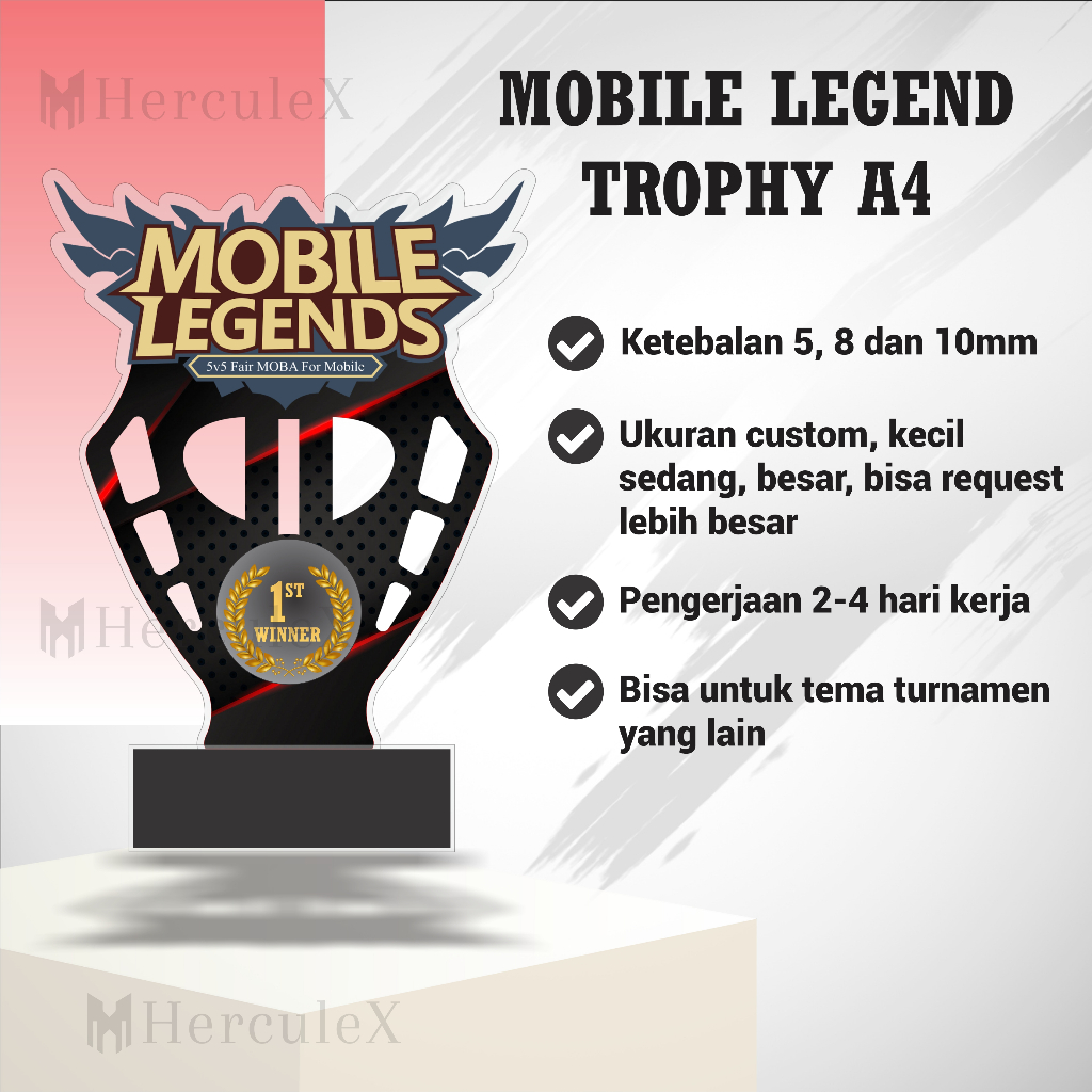 PLAKAT AKRILIK / PLAKAT MOBILE LEGEND / PLAKAT ML / PLAKAT AKRILIK CUSTOM