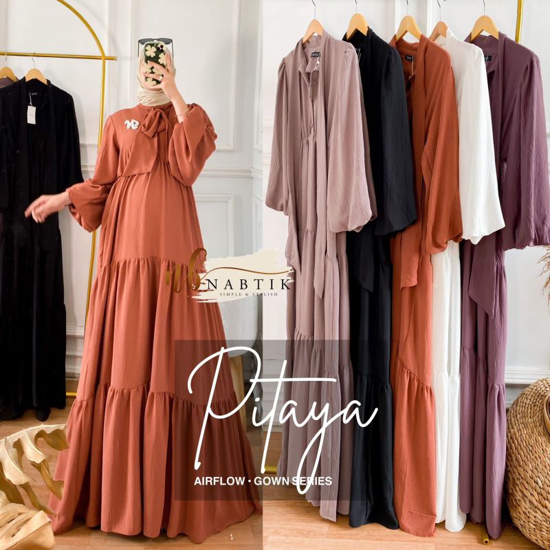 pitaya gamis ori nabtik ready