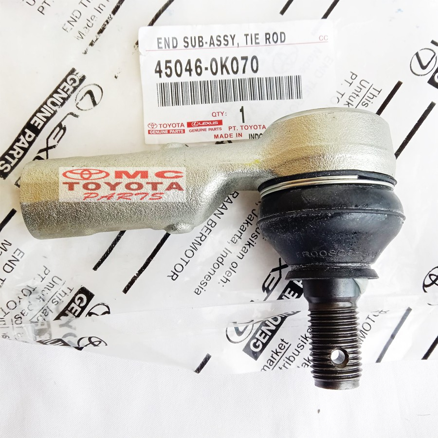 Tierod Tie Rod End Toyota Fortuner VRZ 45046-0K070