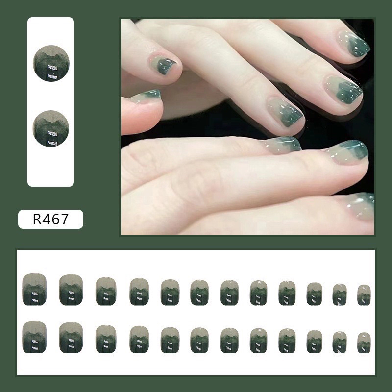 Kuku Palsu 【A88，lem sticker】Nikah kuku Wedding False Nailart Pengantin Tangan