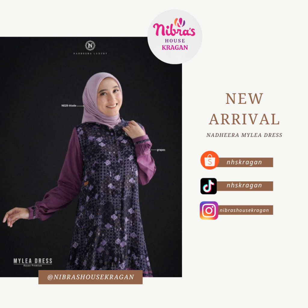 GAMIS NADHEERA MYLEA DRESS