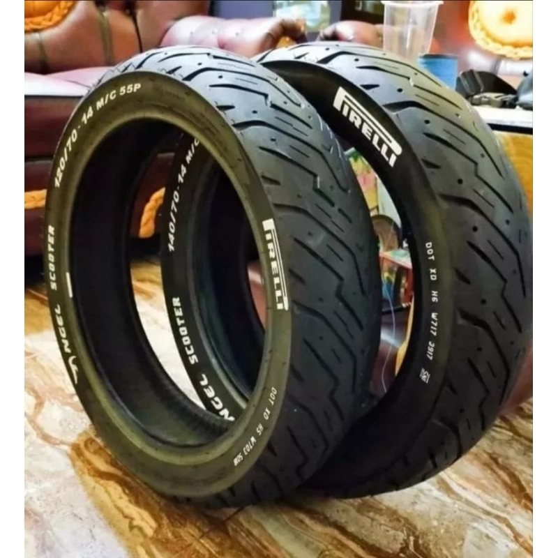 PROMO STARSELLER SALE  Ban second sepasang motor aerox merk PIRELLI