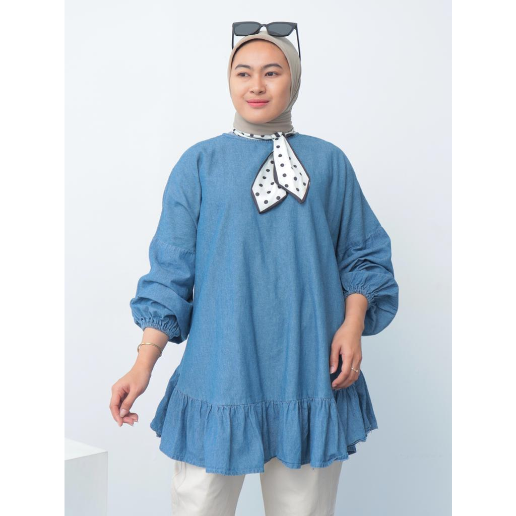 Blouse Denim Nobu Oversize - 2301.01.027