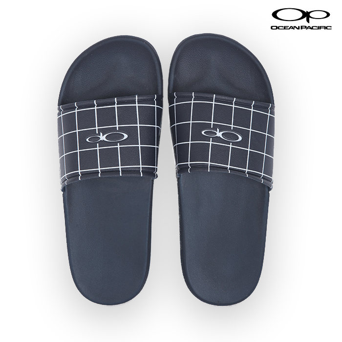 Ocean Pacific Sandal Pria Slide Biru Tua