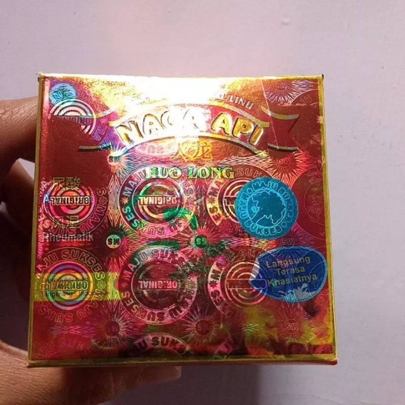 HUO LONG NAGA API ORIGINAL , KAPSUL HUOLONG NAGAAPI SUPLEMENT UNTUK NYERI PERSENDIAN , ASAM URAT DLL