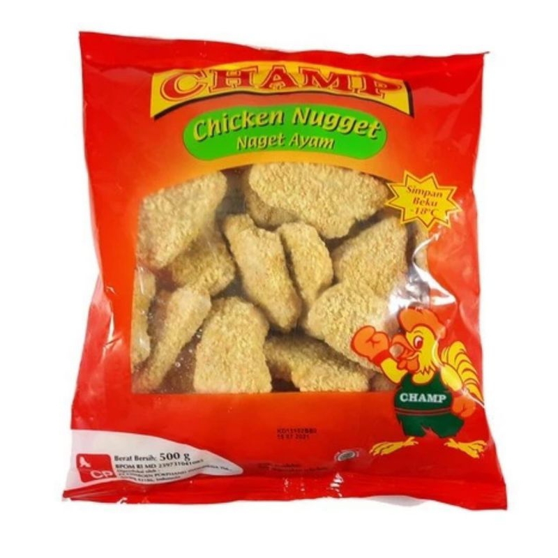 

CHAMP CHICKEN NUGGET 500 GR