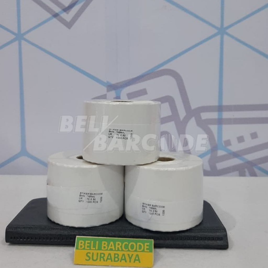 Label Thermal 70 x 50 / 70x50 mm / 70x50mm 1 Line 1000pcs Resi