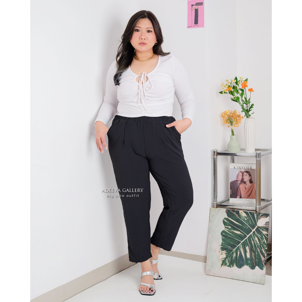 ADEEVA Clara Pants Celana Basic Jumbo