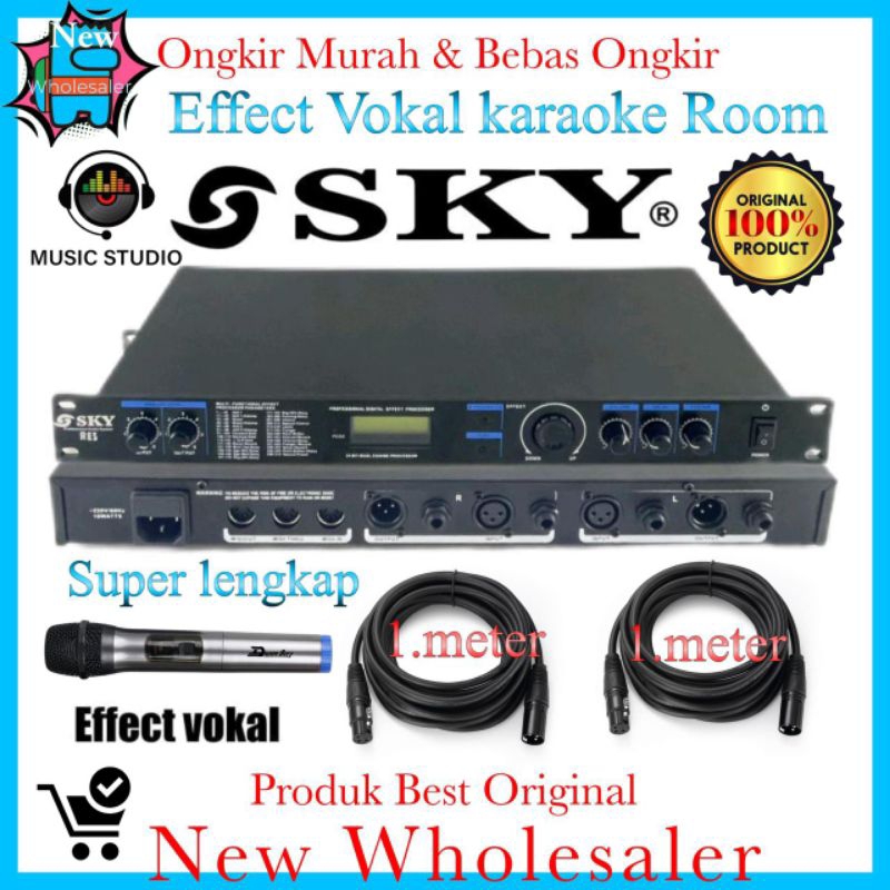 Efek Vocal sky res program 300 plus effect original dsp