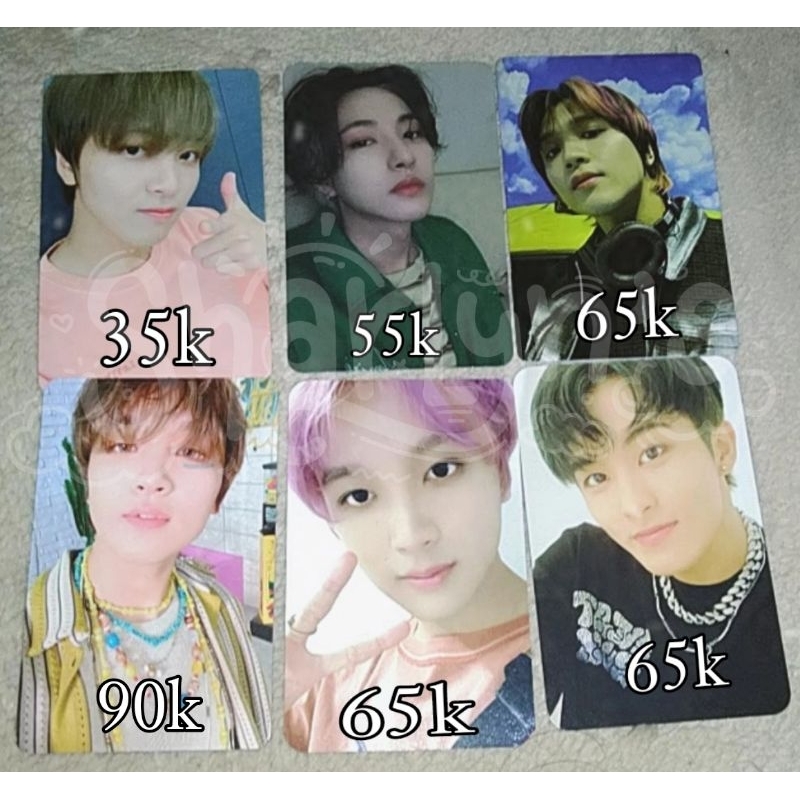PHOTOCARD NCT NCT DREAM NCT 127 MARK HAECHAN RENJUN AR TATTOO SMCU BENE BEATBOX YGM HOTSA HOT SAUCE 