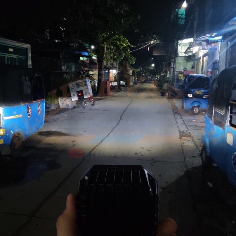 (1Pcs) Lampu Tembak Daymaker Mini 4Lensa Kotak Bulat K40 K41 Lampu Daymaker Foglamp Waterproft Best Quality