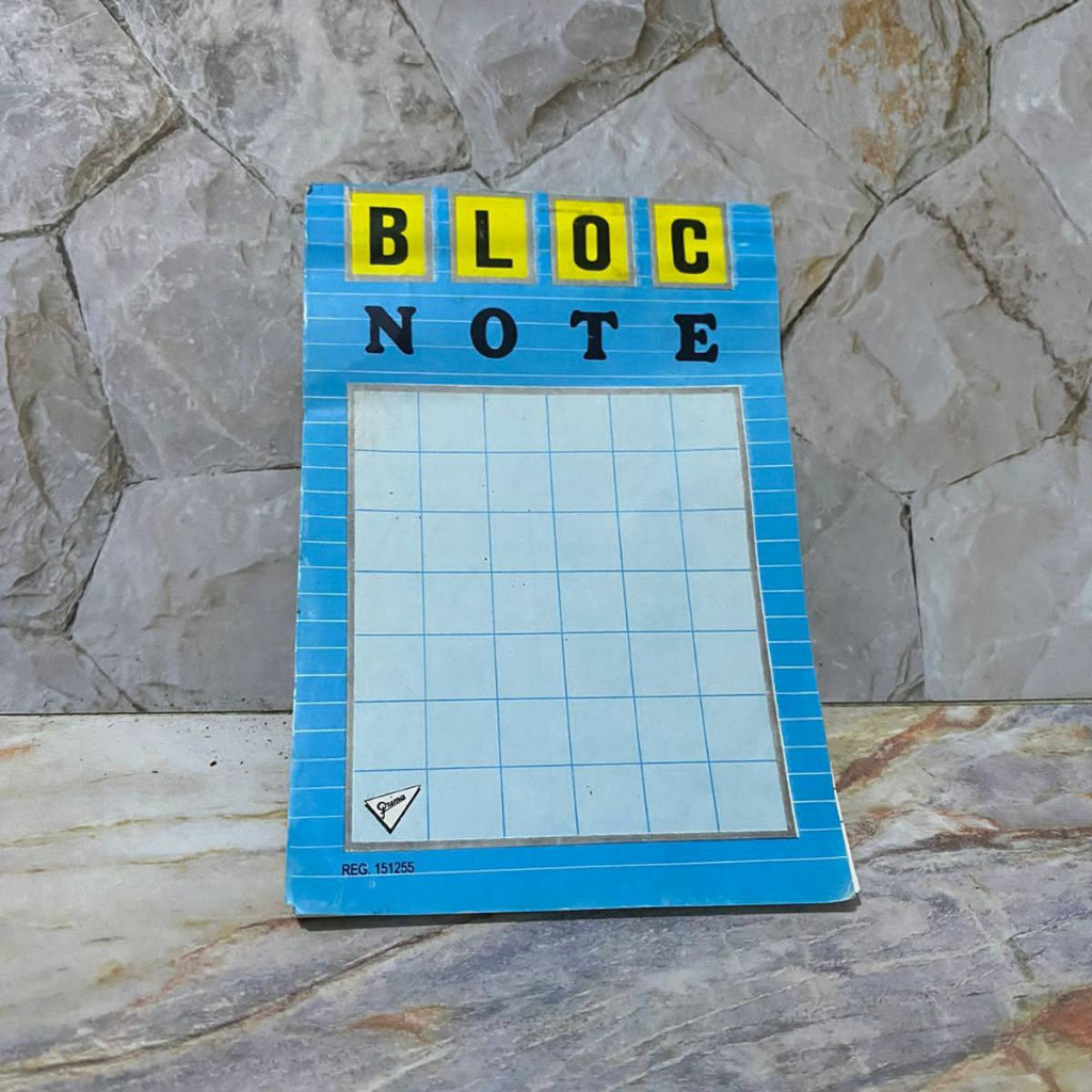 

Bloc Note No 10 Buku Catatan Sedang