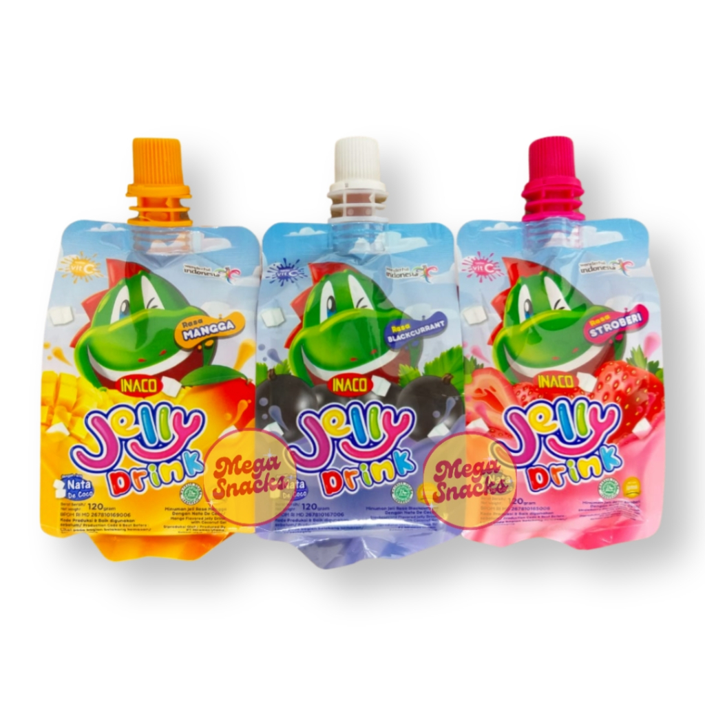 

[PROMO!!] Inaco Jelly DRINK 120gr - minuman jelly segar enak nikmat diskon termurah