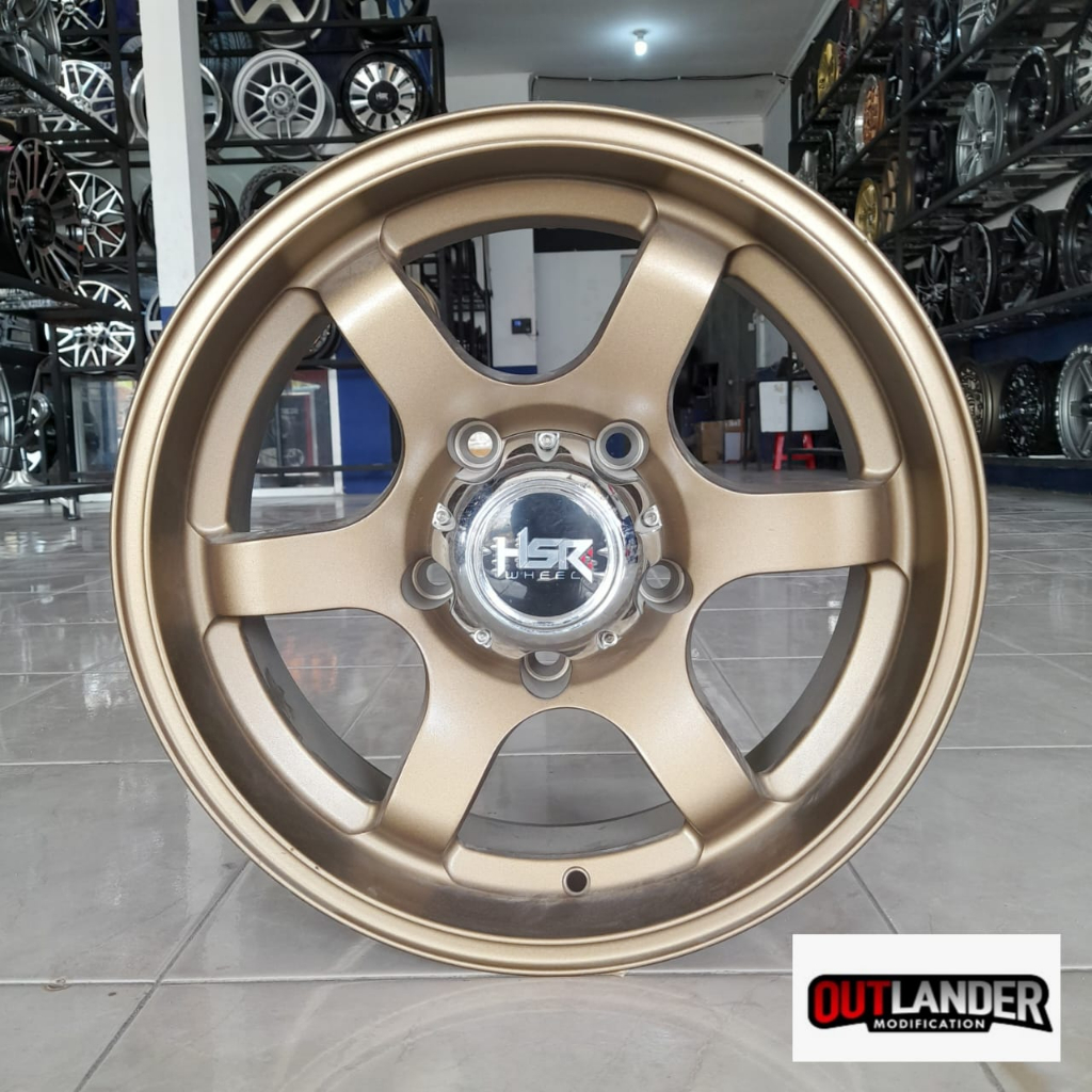 Velg Offroad Ring 16 Untuk Taft Katana Vitara Pelek Hsr Tokyo Bronze