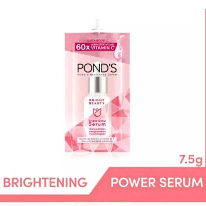 ponds  bright beauty triple glow serum