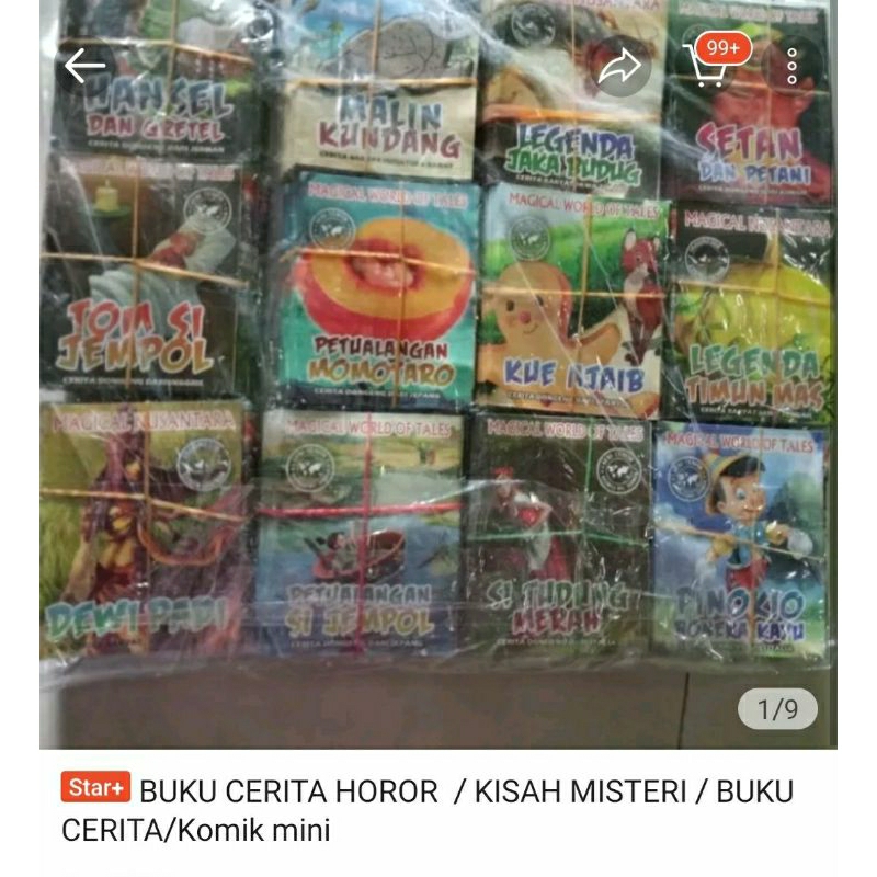 komik horor / legenda