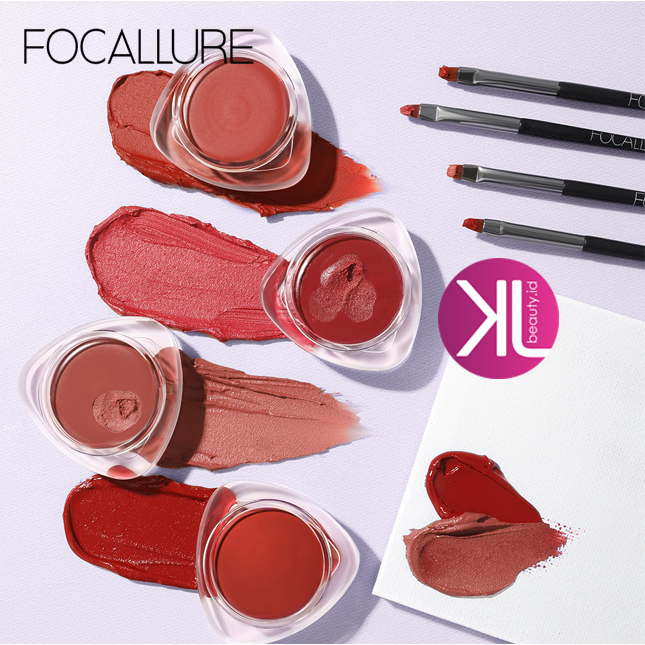 FOCALLURE Lip clay &amp; Velvet-hazy Matte Blush Cream