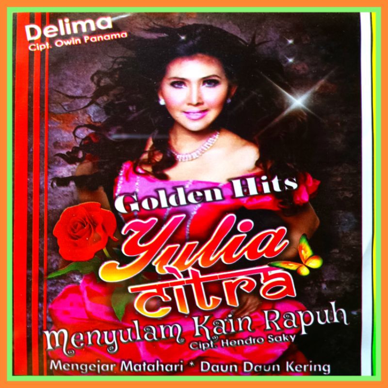 KASET VCD MUSIK 14 LAGU DANGDUT YULIA CITRA ALBUM TERPOPULER.