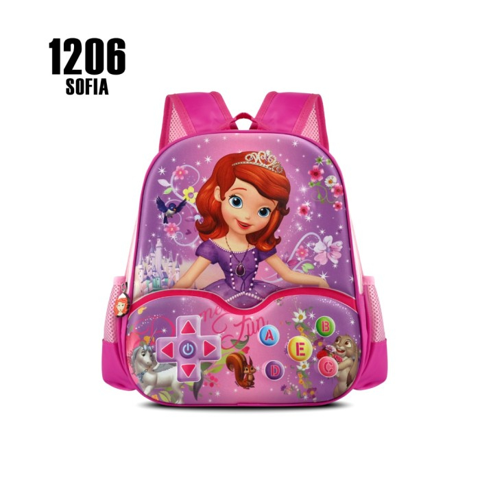 Barangunik2021 - Tas Sekolah Cartoon 14 Inch Tas Ransel Anak TK SD/Tas Karakter Anak TK SD