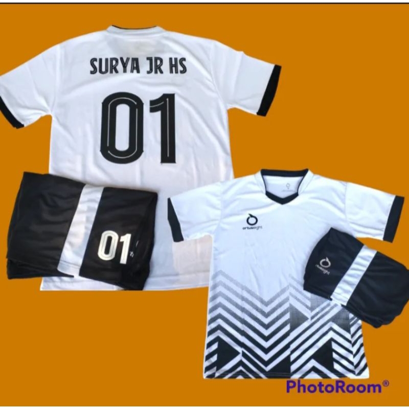 Gratis sablon nama dan nomor punggung stelan dewasa baju bola dewasa