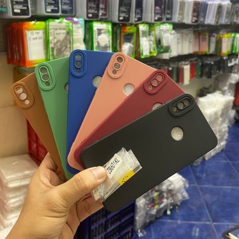 Softcase case terbaru type Hp Asus Zenfone max pro M1 Asus Zenfone max pro M2 macaron pro camera