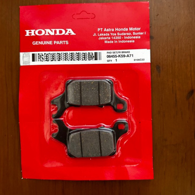 dispad K59 / kampas rem cakram depan K59 VARIO NEW LED