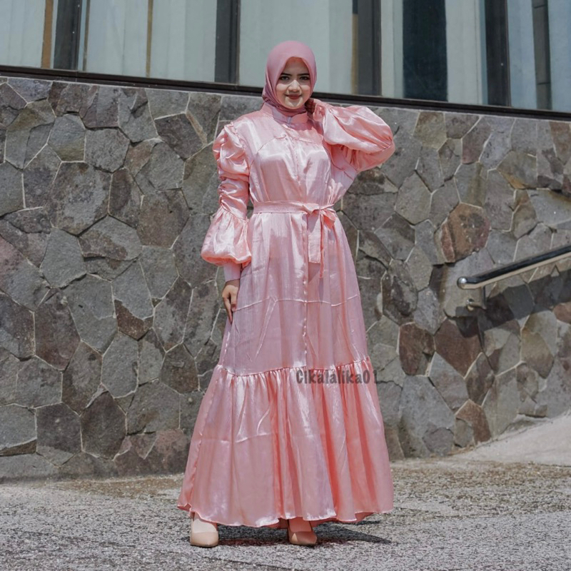 DRESS GAMIS SHIMER SANTORINI