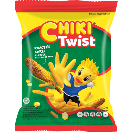 

Chiki Twist Rasa Jagung Bakar