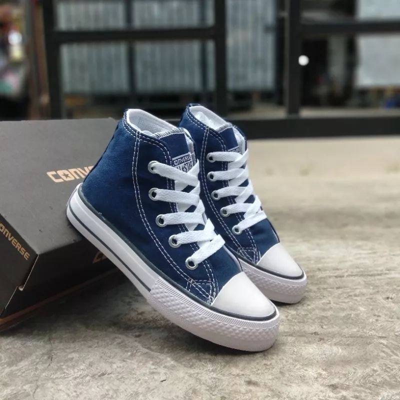 Sepati Converse Anak Merah Cabe Model Tali / Sepatu Allstar Anak / Sepatu Sneakers Anakl / Sepatu Sekolah Anak / Sepatu Anak