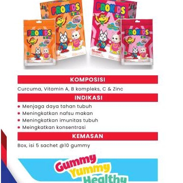 PRO KIDS GUMMY PER SACHET