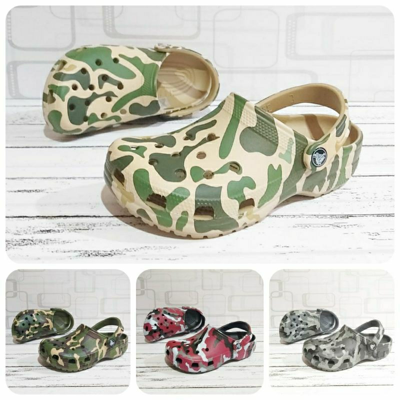 SANDAL CLASSIC PRINTED CAMO ARMY MEN