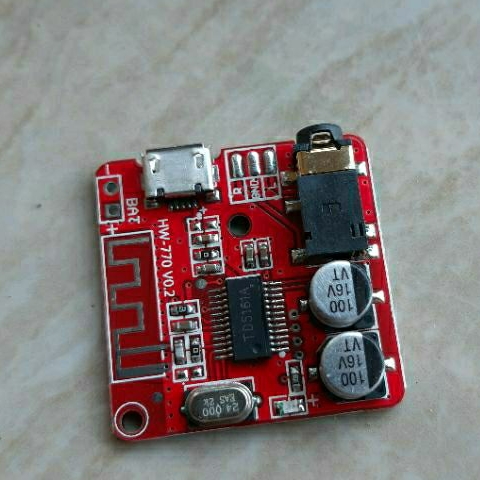 MODUL BLUETOOT RECIVER 4.1 HW770 PCB MERAH