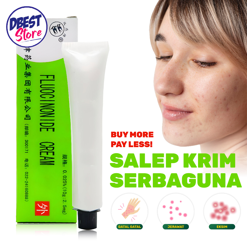 Fluocinonide Cream - Salep Kulit Gatal Ruam Kemerahan Efektif