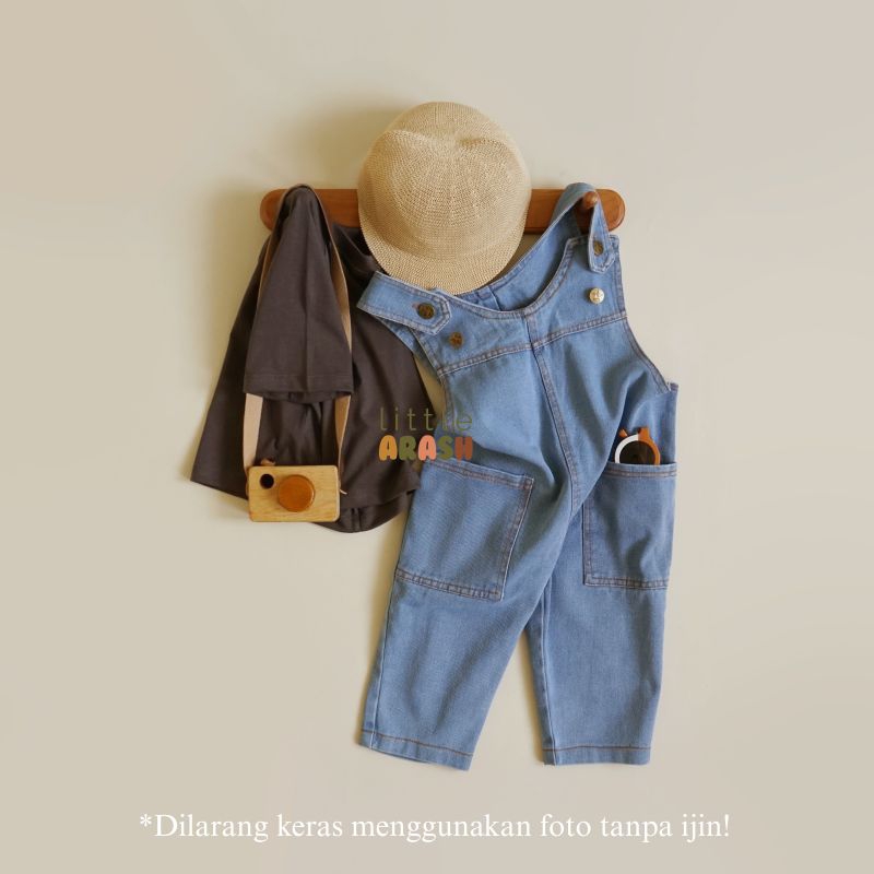 Little Arash | GEMA Overall Jeans | Overall jeans anak | Overall anak