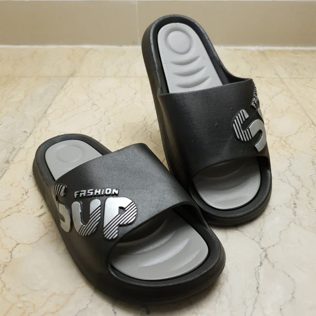 Sandal Slop Karet PCU Pria motif SUP fashion MKY 2294 40-45