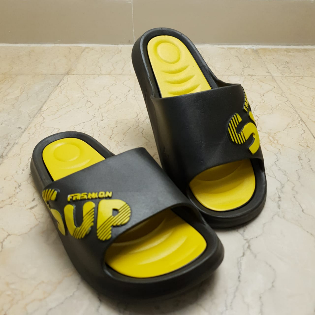 Sandal Slop Karet PCU Pria motif SUP fashion MKY 2294 40-45