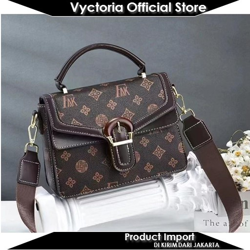 (COD) Vyctoria VOS188 Tas Selempang Fashion Wanita Elegan Import BQ3448 LT2142 JT188 3448 2142 188