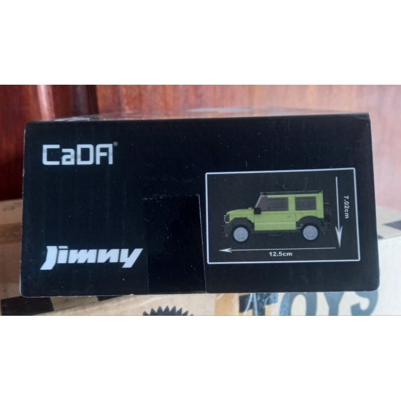 CaDFI Bricks SUZUKI JIMMY 1:24 SUZUKI OFFICIAL LICENSED PRODUCT